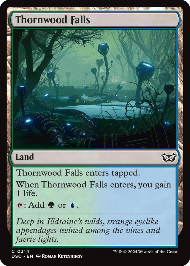 0314 Thornwood Falls C Commander: Duskmourn: House of Horror