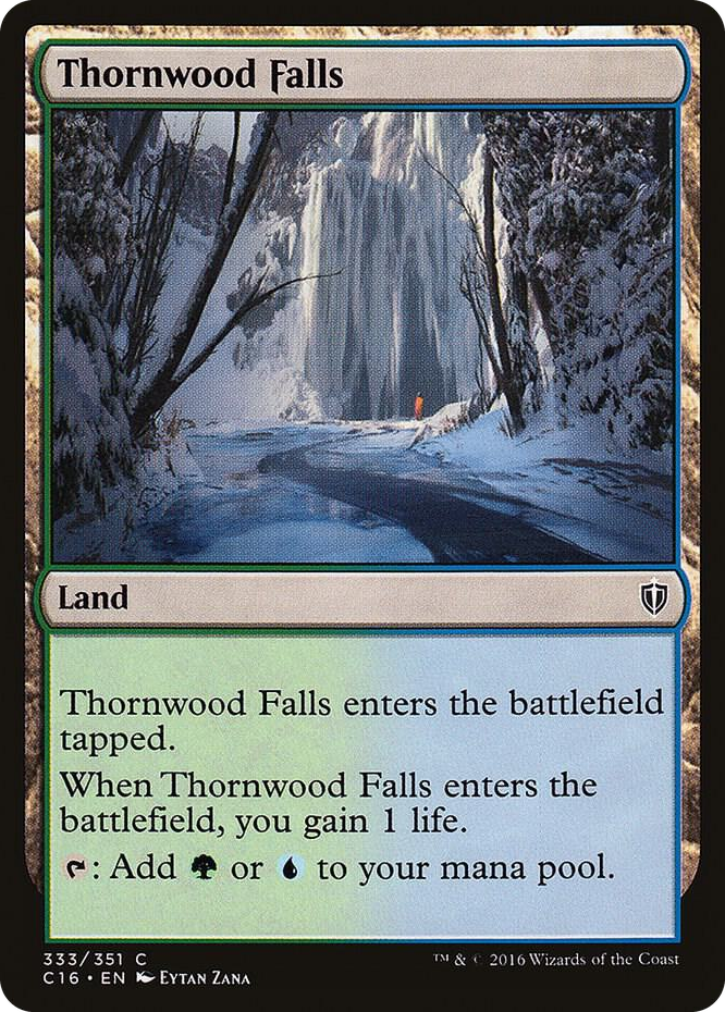Thornwood Falls #333 C - Commander 2016 Pokemon card