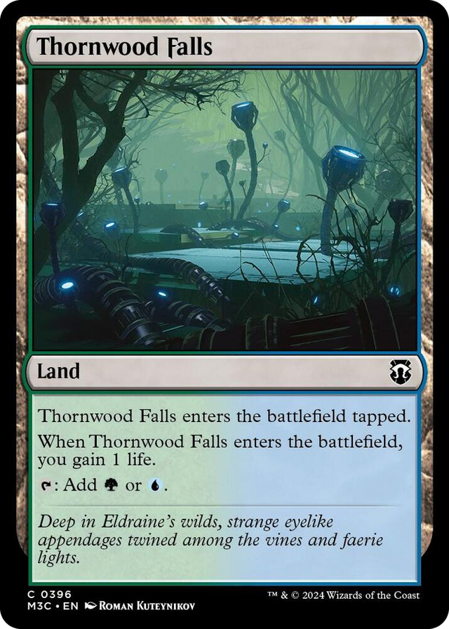 0396 Thornwood Falls C Commander: Modern Horizons 3