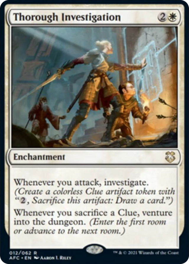 0012 Thorough Investigation R Commander: Adventures in the Forgotten Realms