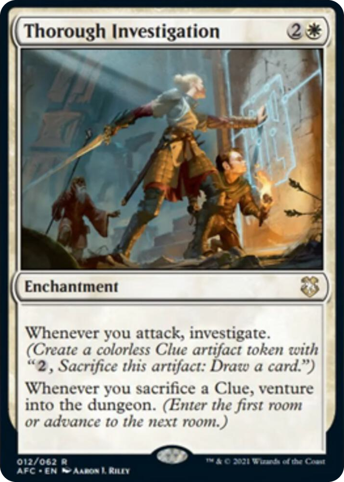 0012 Thorough Investigation R Commander: Adventures in the Forgotten Realms