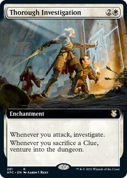 0281 Thorough Investigation (Extended Art) R Commander: Adventures in the Forgotten Realms