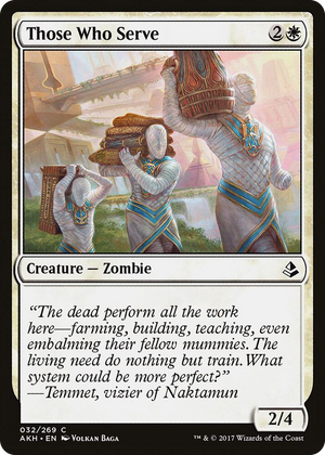0032 Those Who Serve C Amonkhet