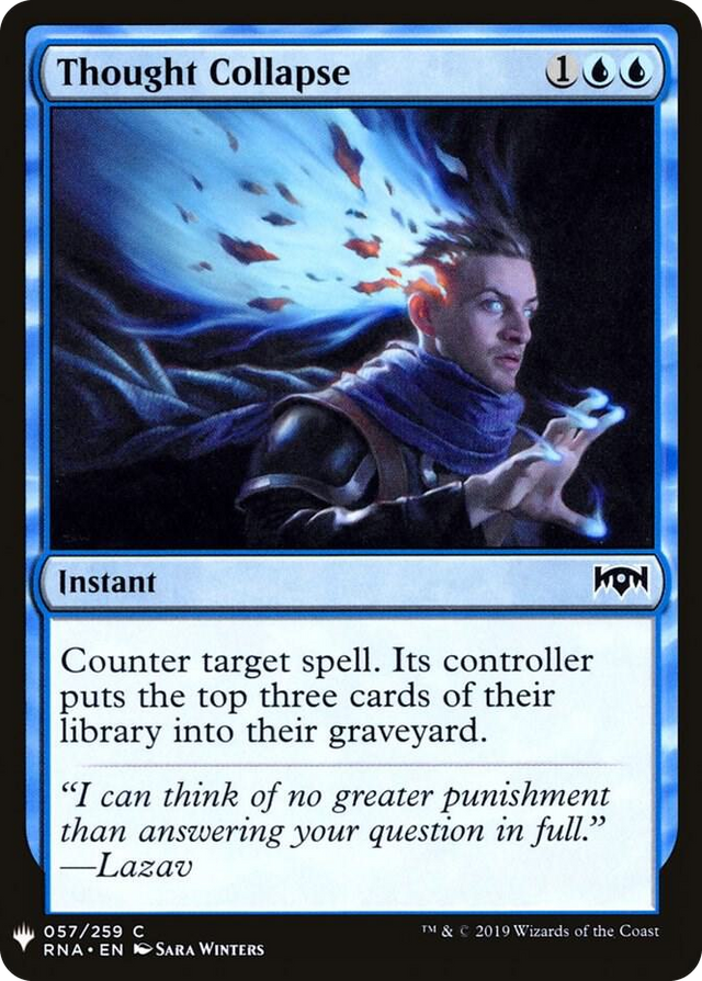 0057 Thought Collapse C The List Reprints