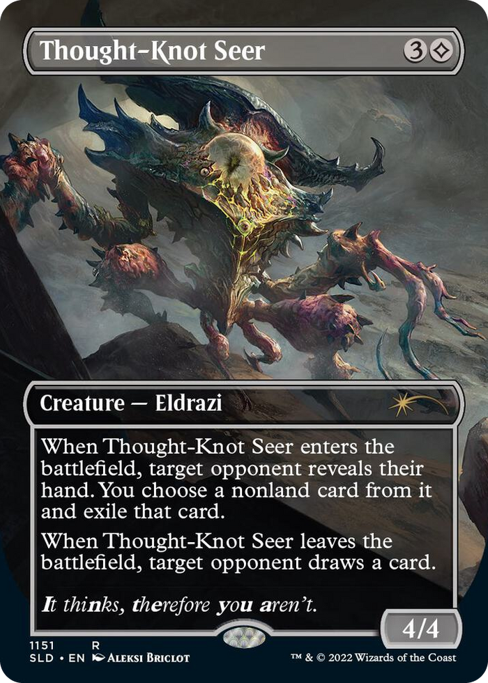 Thought-Knot Seer (1151) #1151 R - Secret Lair Drop Series Pokemon card