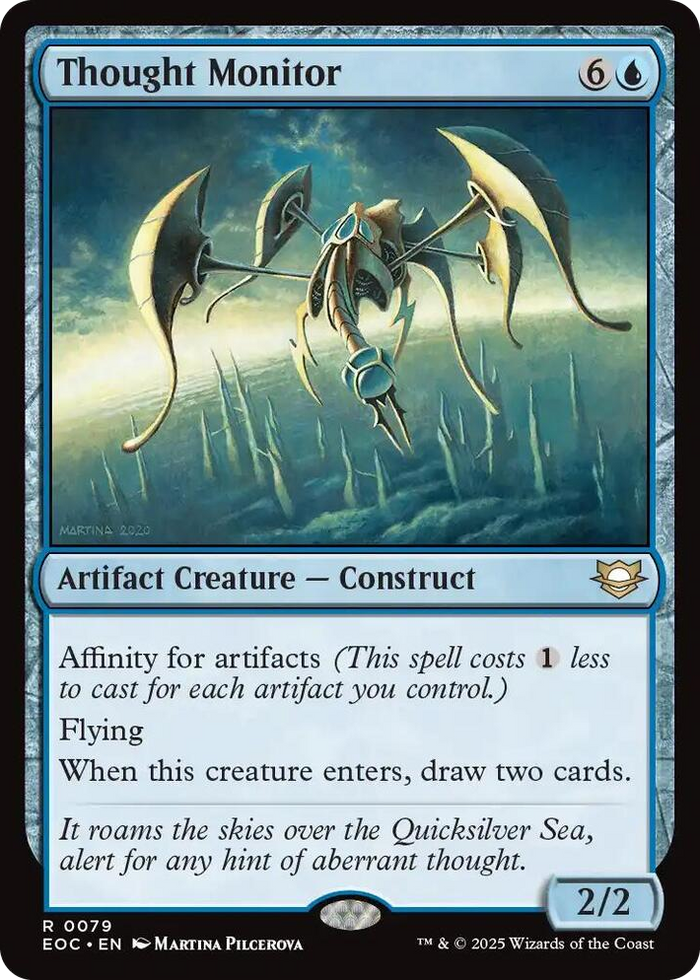 Thought Monitor #79 R - Commander: Edge of Eternities Pokemon card