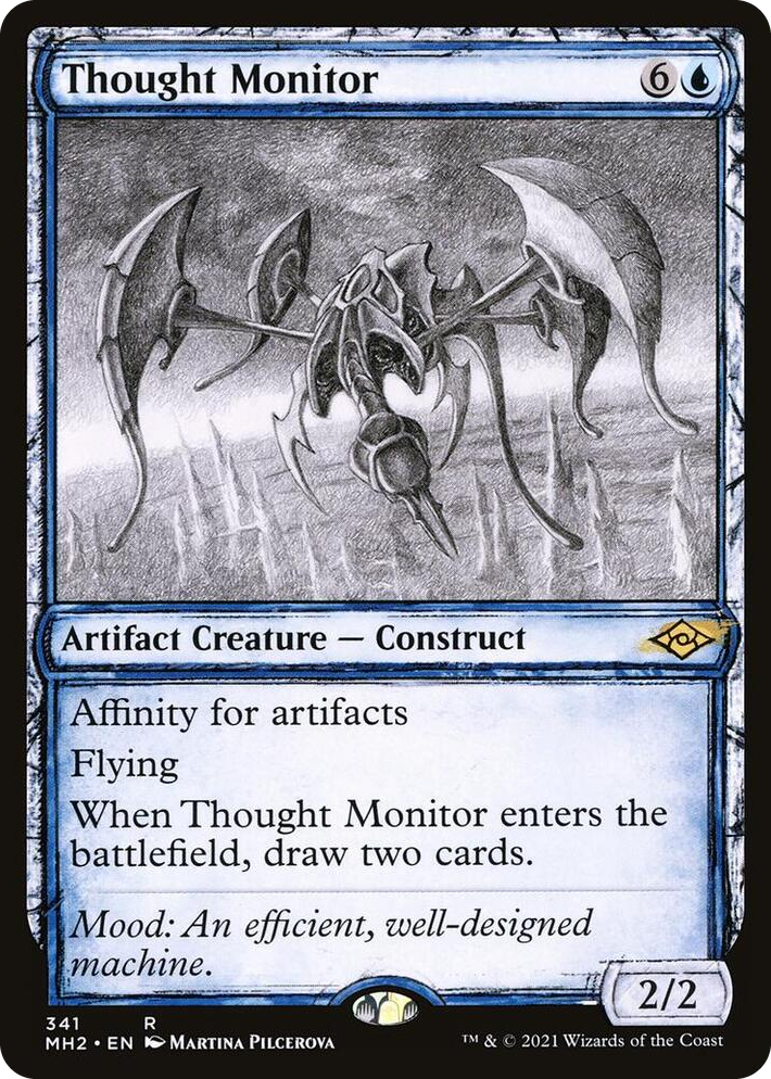 0341 Thought Monitor (Showcase) R Modern Horizons 2