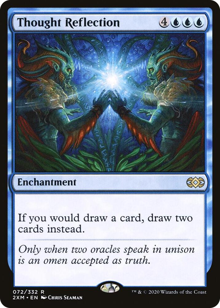 0072 Thought Reflection R Double Masters