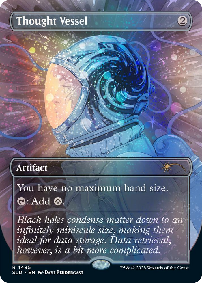 Thought Vessel (1495) (Galaxy Foil) #1495 R - Secret Lair Drop Series Pokemon card