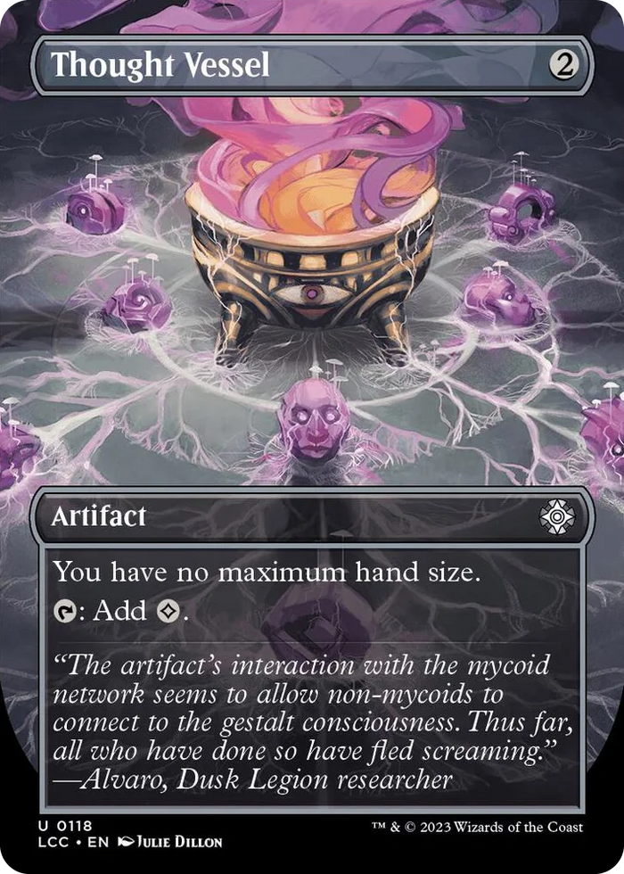 0118 Thought Vessel (Borderless) U Commander: The Lost Caverns of Ixalan