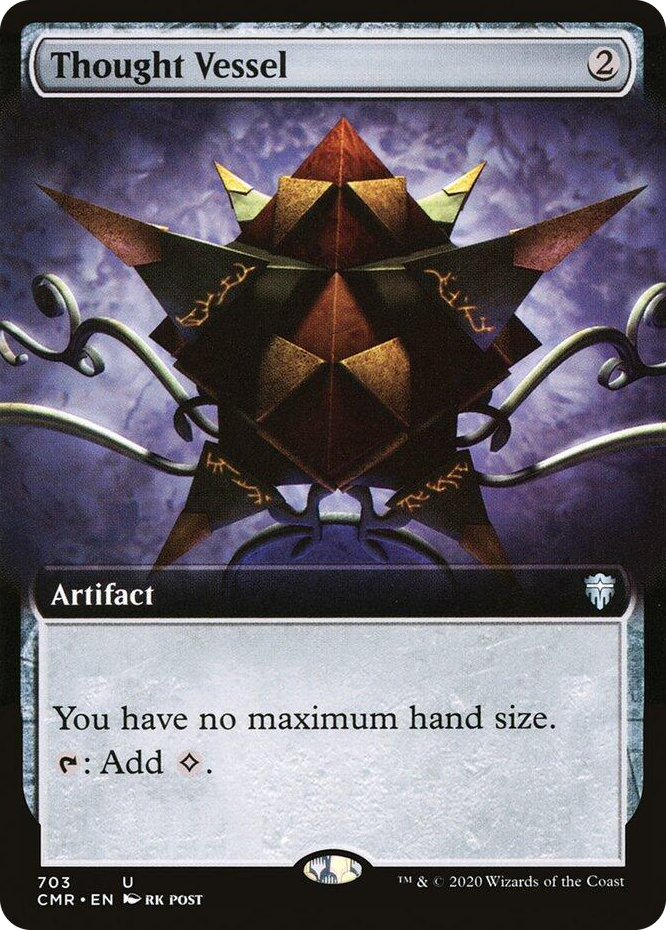 0703 Thought Vessel (Extended Art) U Commander Legends