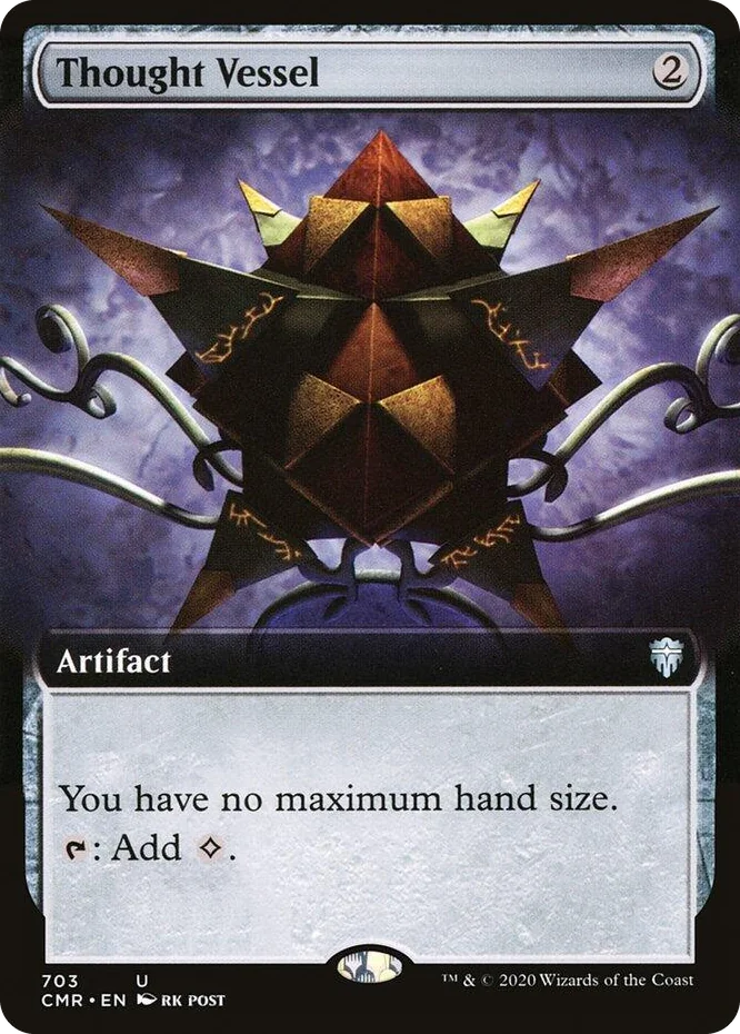 0703 Thought Vessel (Extended Art) U Commander Legends