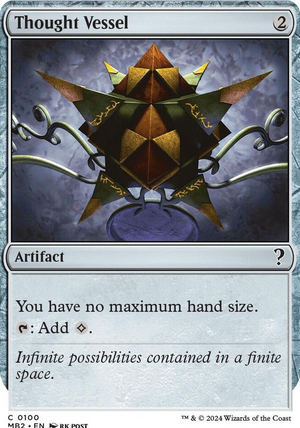 0100 Thought Vessel (White Border) C Mystery Booster 2