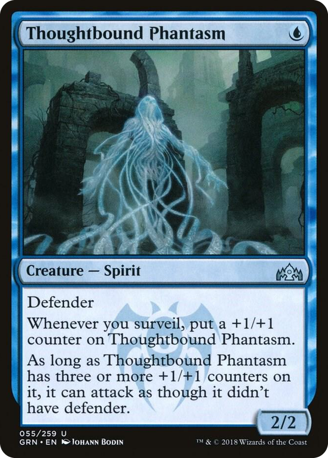 0055 Thoughtbound Phantasm U Guilds of Ravnica