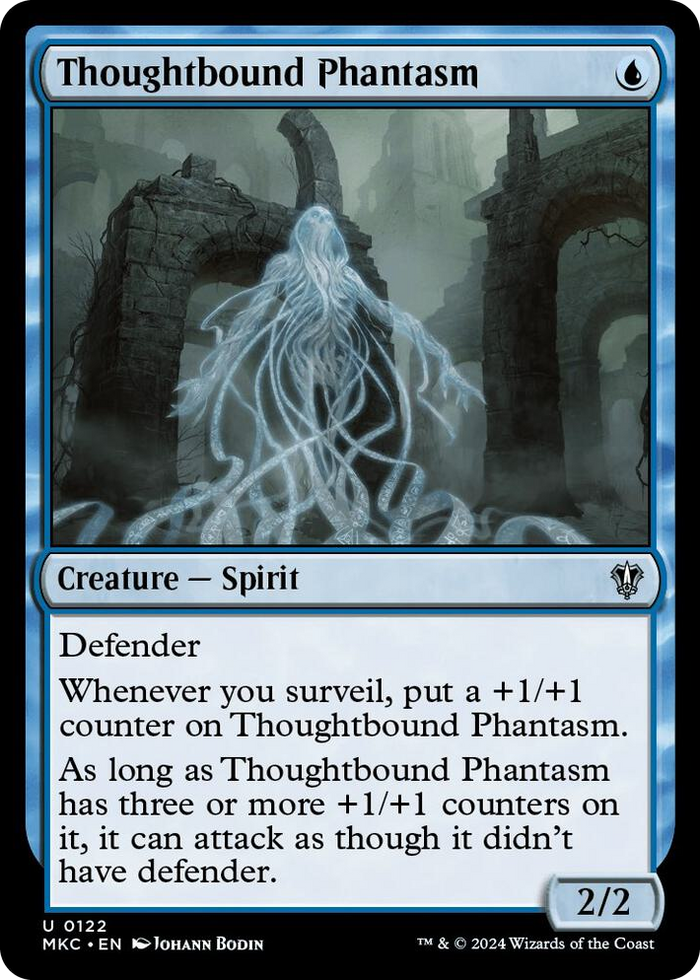 Thoughtbound Phantasm #122 U - Commander: Murders at Karlov Manor Pokemon card