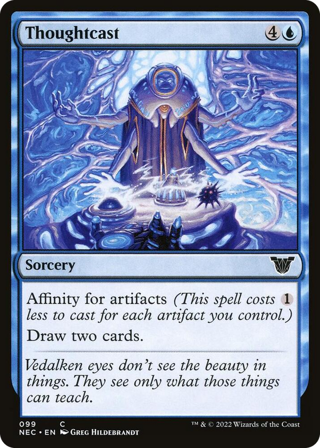 0099 Thoughtcast C Commander: Kamigawa: Neon Dynasty