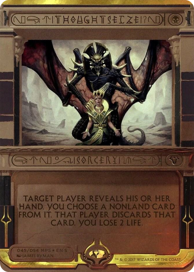 0045 Thoughtseize M Masterpiece Series: Amonkhet Invocations
