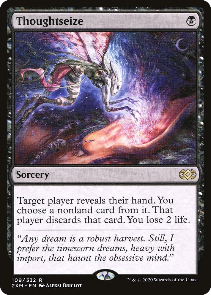 0109 Thoughtseize R Double Masters