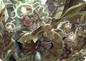0026 Thoughtweft Lieutenant Art Card S Art Series: Lorwyn Eclipsed