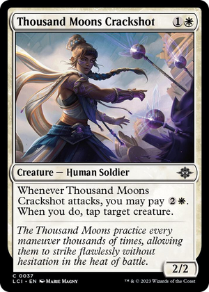 0037 Thousand Moons Crackshot C The Lost Caverns of Ixalan