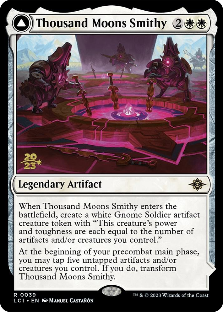 0039 Thousand Moons Smithy R Prerelease Cards