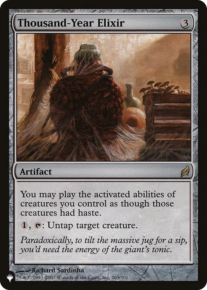 0263 Thousand-Year Elixir R The List Reprints