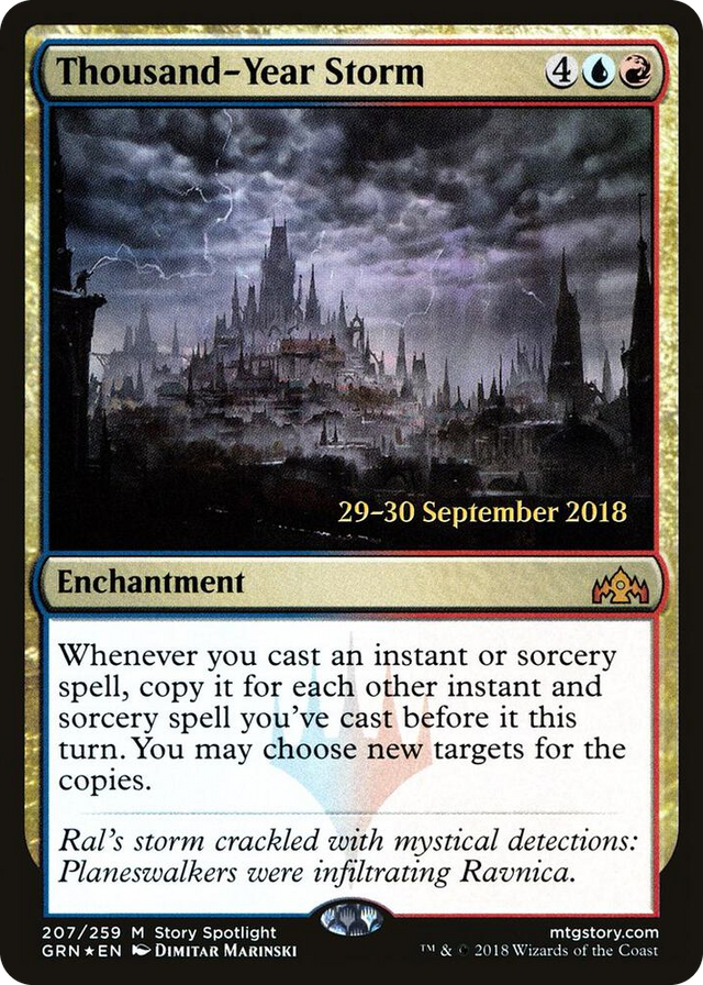 0207 Thousand-Year Storm M Prerelease Cards
