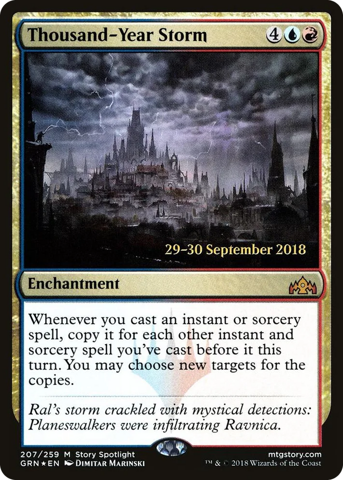 0207 Thousand-Year Storm M Prerelease Cards