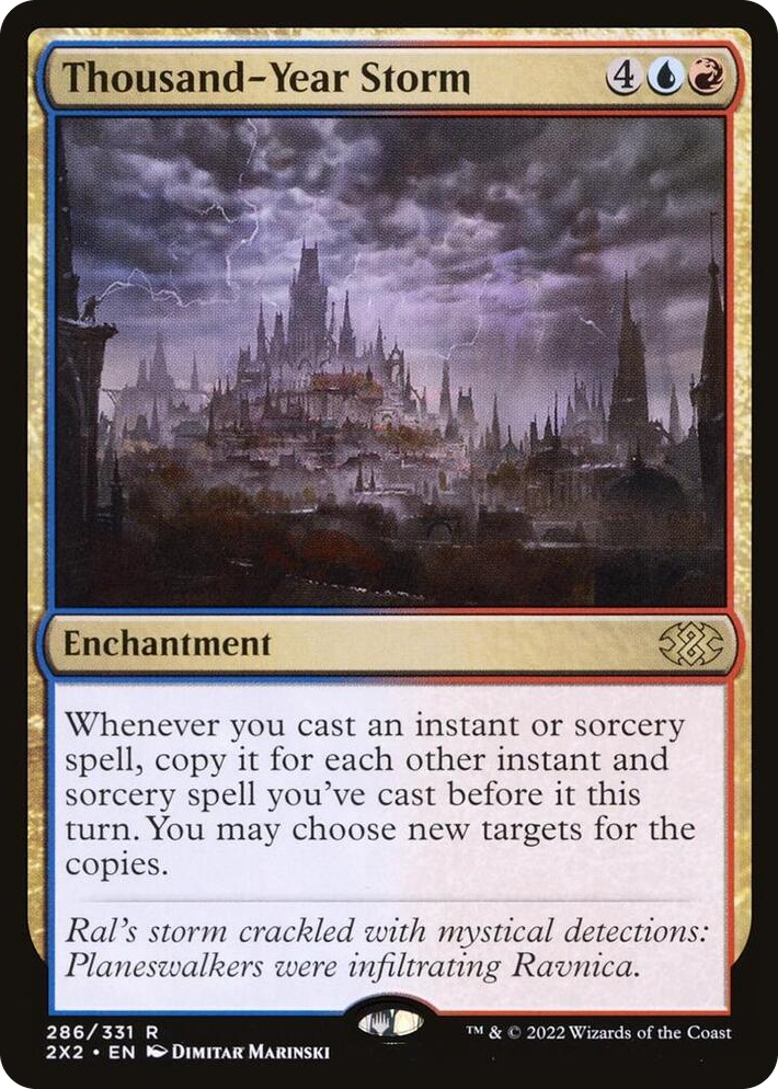 0286 Thousand-Year Storm R Double Masters 2022