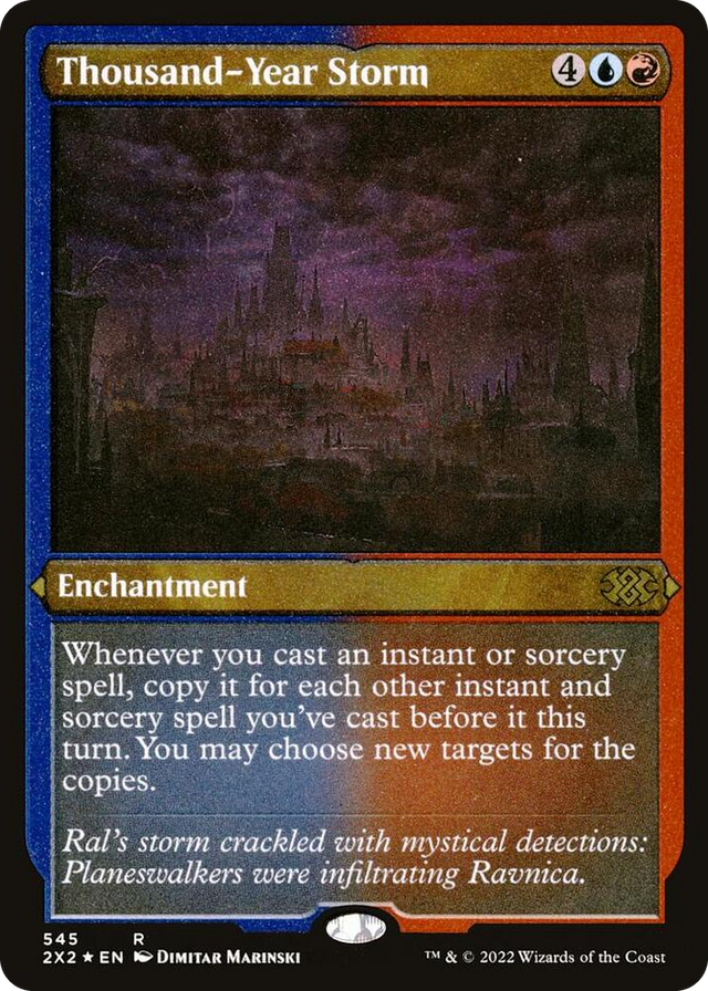 0545 Thousand-Year Storm (Foil Etched) R Double Masters 2022