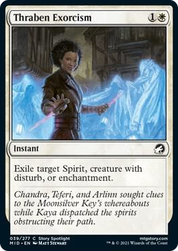 0039 Thraben Exorcism C Innistrad: Midnight Hunt
