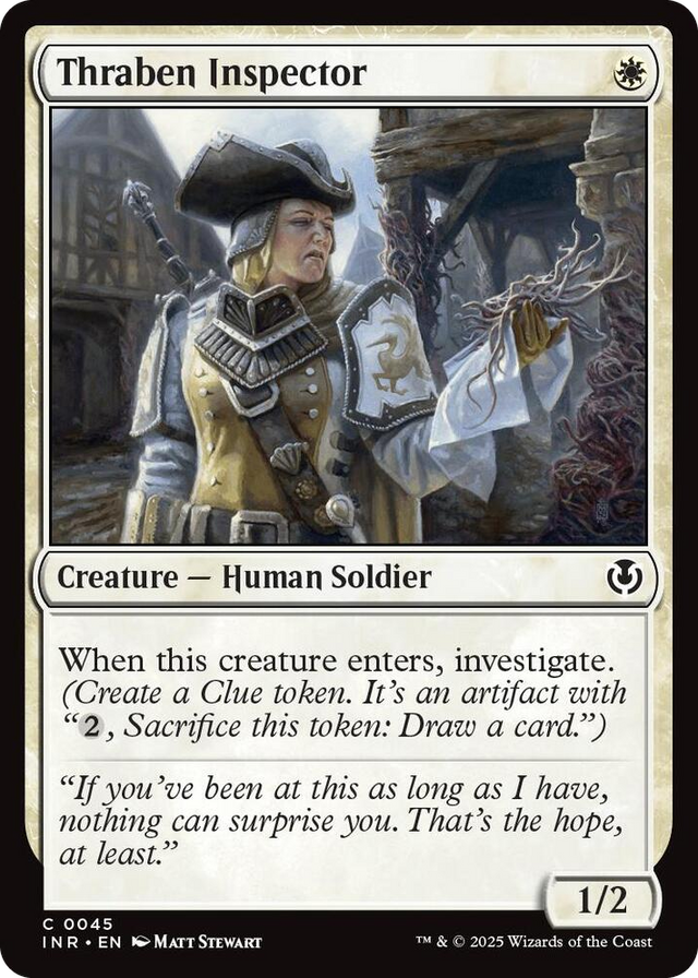 0045 Thraben Inspector C Innistrad Remastered