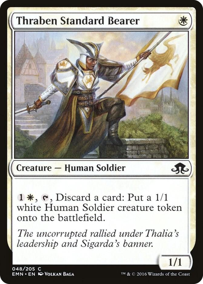 Thraben Standard Bearer #48 C - Eldritch Moon Pokemon card