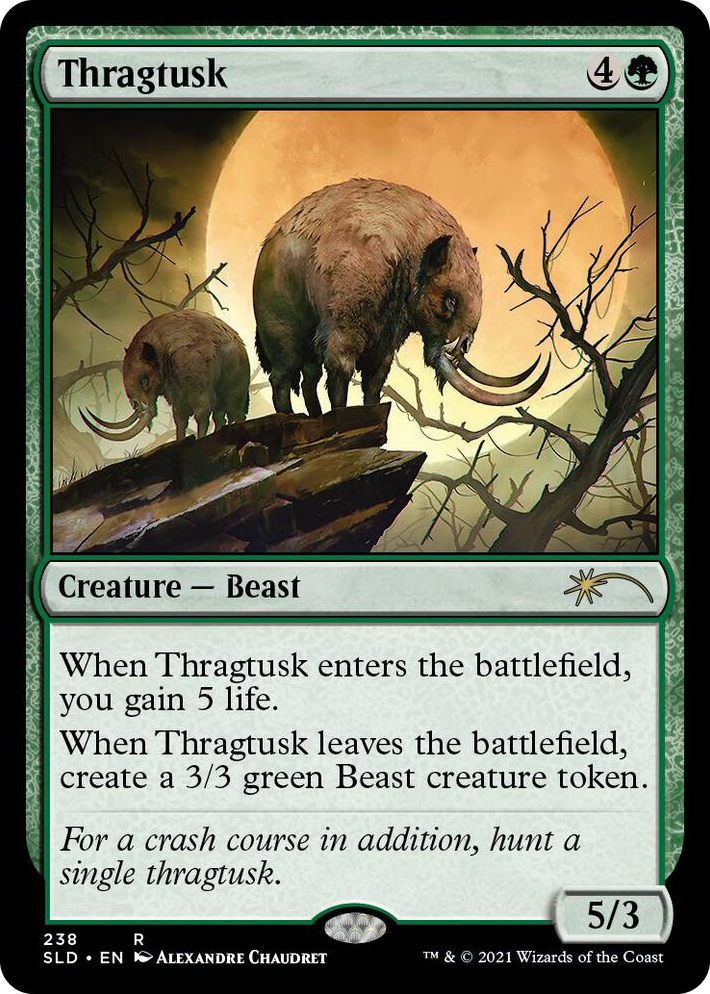 0238 Thragtusk R Secret Lair Drop Series