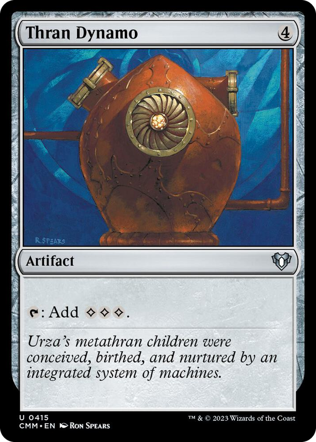 0415 Thran Dynamo U Commander Masters