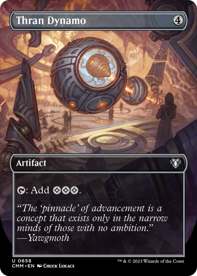 0658 Thran Dynamo (Borderless) U Commander Masters