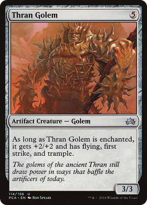 0114 Thran Golem U Planechase Anthology