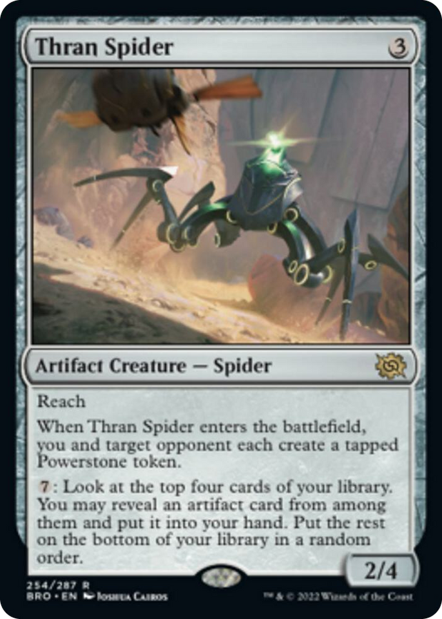 0254 Thran Spider R The Brothers' War