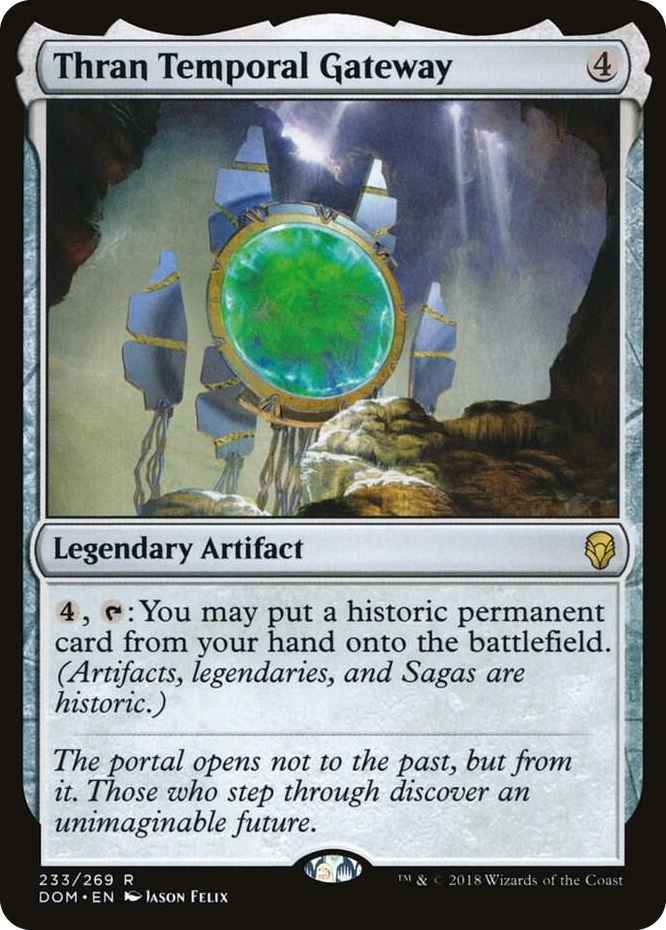 0233 Thran Temporal Gateway R Dominaria