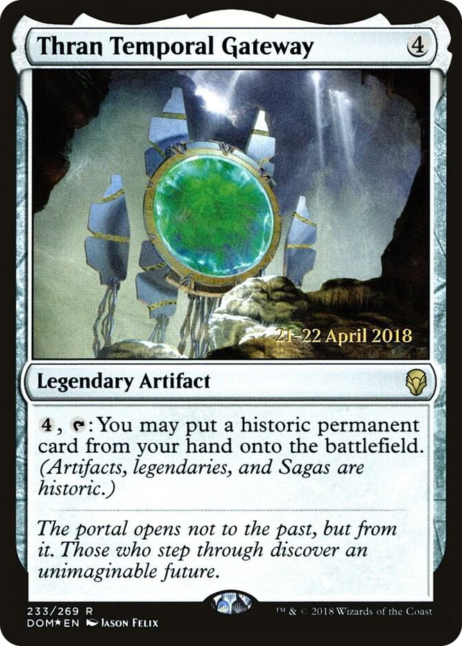 0233 Thran Temporal Gateway R Prerelease Cards