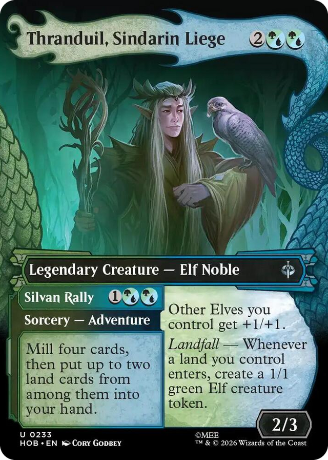 0233 Thranduil, Sindarin Liege (Showcase) U The Hobbit