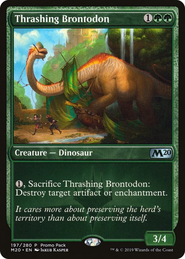0197 Thrashing Brontodon P Promo Pack: Core Set 2020