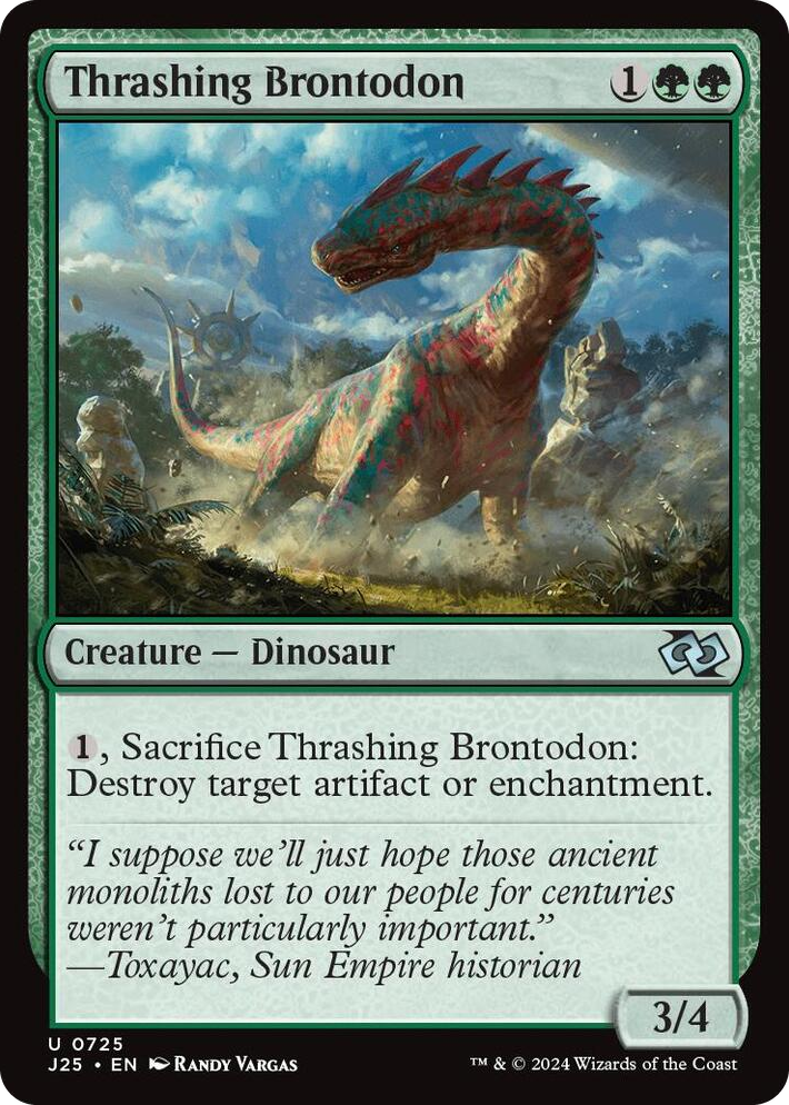 0725 Thrashing Brontodon U Foundations Jumpstart