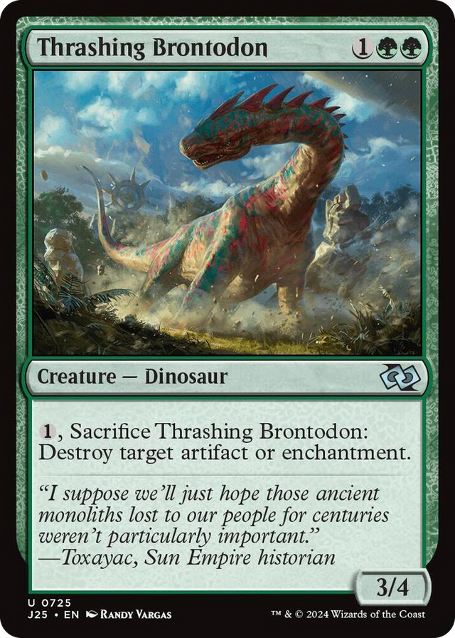 0725 Thrashing Brontodon U Foundations Jumpstart