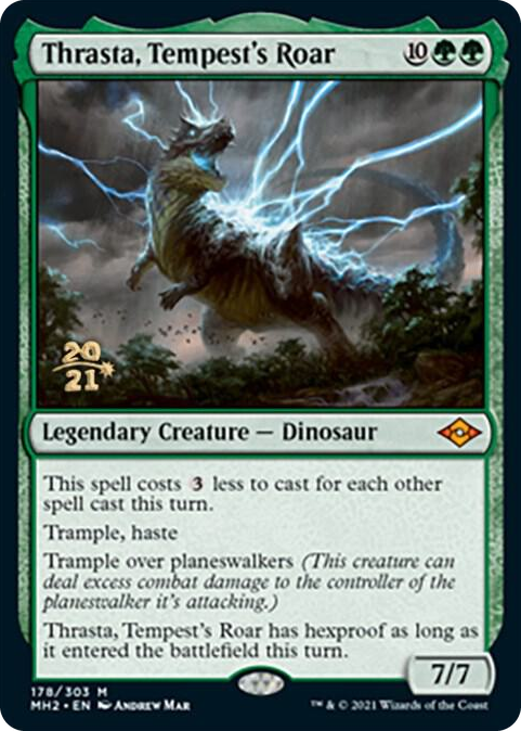 0178 Thrasta, Tempest's Roar M Prerelease Cards