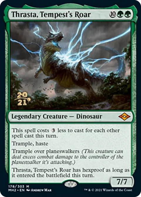 0178 Thrasta, Tempest's Roar M Prerelease Cards