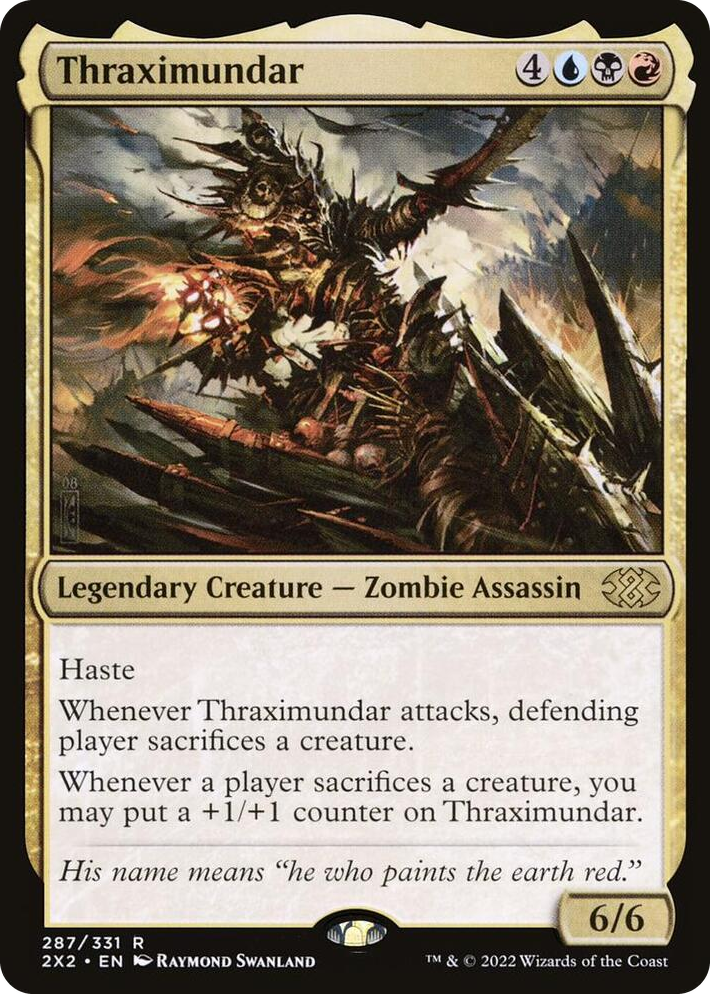0287 Thraximundar R Double Masters 2022