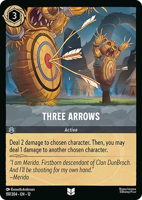 0197 Three Arrows Uncommon Wilds Unknown
