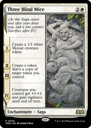 0035 Three Blind Mice R Promo Pack: Wilds of Eldraine