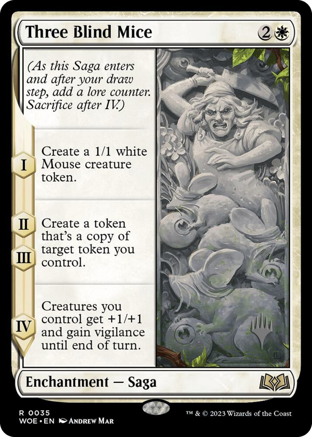 0035 Three Blind Mice R Promo Pack: Wilds of Eldraine